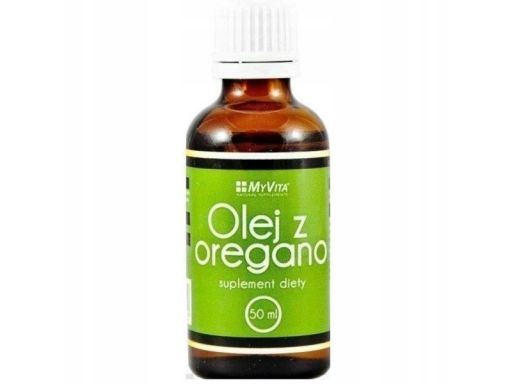 Myvita olej z oregano 50ml naturalny antybiotyk