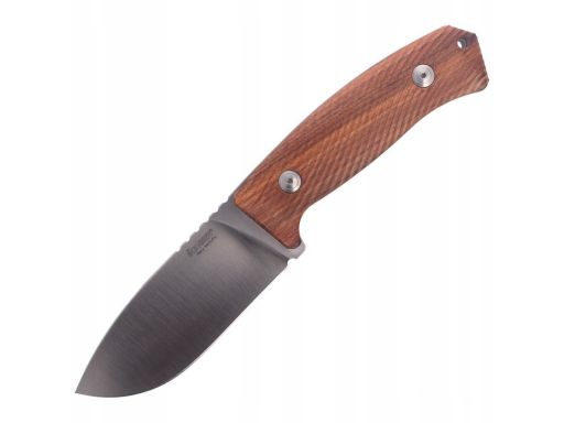 Nóż lionsteel bushcraft santos wood / satin blade