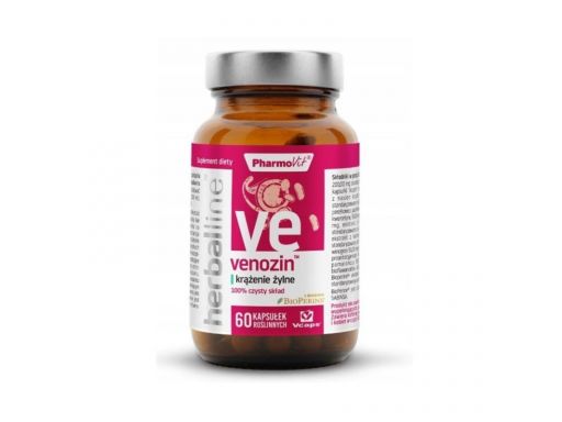 Pharmovit herballine venozin 60 kap krążenie żylne