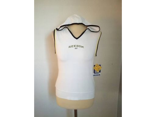 Reebok r.10/38 m t-shirt nowy kaptur bawełna hit!