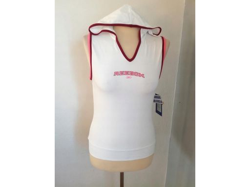 Reebok r.10/38 m t-shirt nowy kaptur bawełna hit!