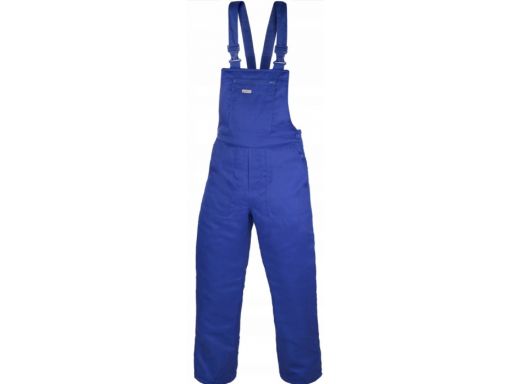 Spodnie robocze ocieplane ogrodniczki blue xxl