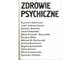 Zdrowie psychiczne kazimierz dąbrowski s11