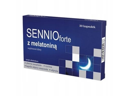 Vitadiet sennio forte z melatoniną 30 kaps.