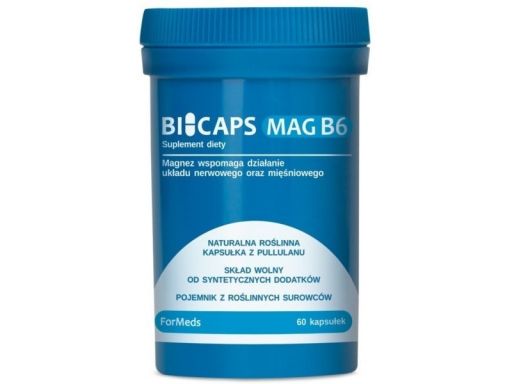 Formeds bicaps mag b6 60 k. wspiera układ nerwowy