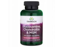 Swanson glucosamina/chondro/msm 120 tabs.