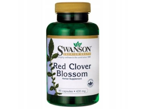 Swanson red clover koniczyna czerwona 430mg 90 k.