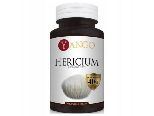 Yango hericium 90 k. wspiera układ pokarmowy