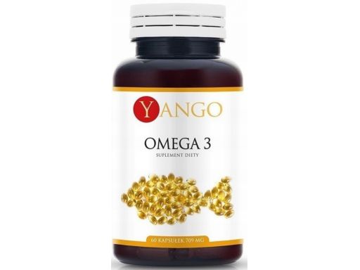 Yango omega 3 kwasy tłuszczowe 709 mg 60 kaps.