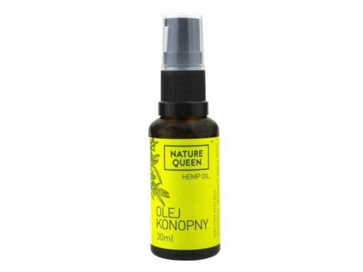 Nature queen olej konopny 30ml regeneruje