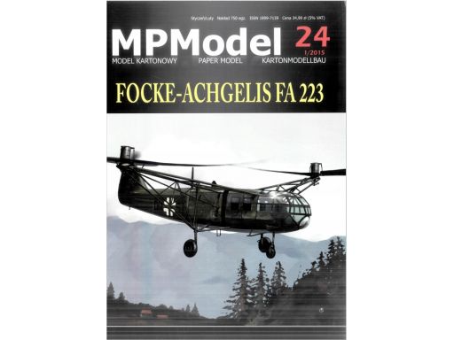 Mpmodel 24 focke - achgelis fa 223, j11