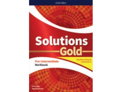 Solutions gold ćwiczenia, pre-intermediate 2019