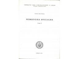 Sękowska pedagogika specjalna część ii s11
