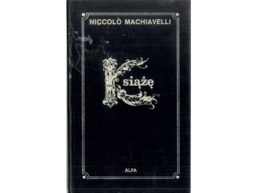 Książę niccolò machiavelli j11