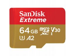 Karta sandisk microsdxc 64gb extreme 160/60 mb/s