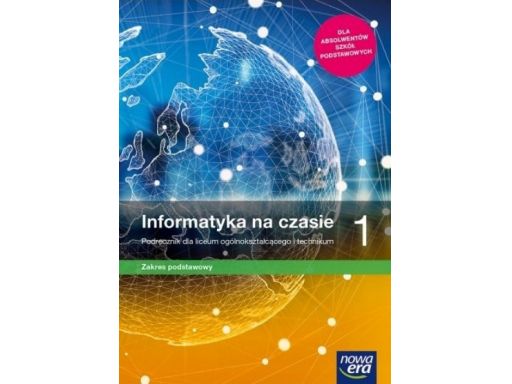 Informatyka na czasie 1 podręcznik zp