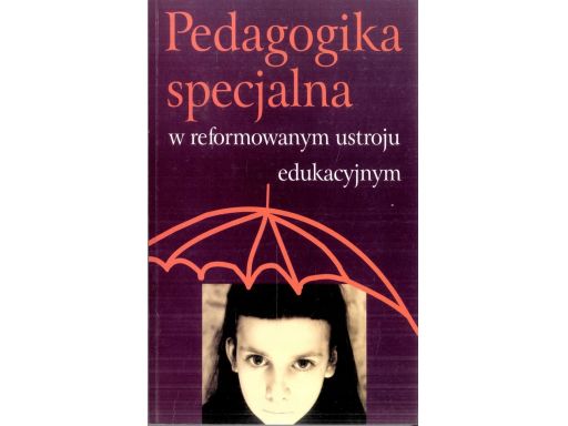 Pedagogika specjalna w reformowanym palak s11