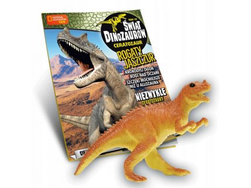 Świat dinozaurów t 10 ceratozaur