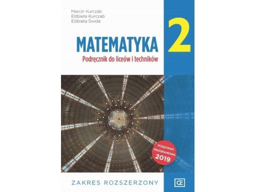 Matematyka 2 podręcznik zakres rozszerzony pazdro