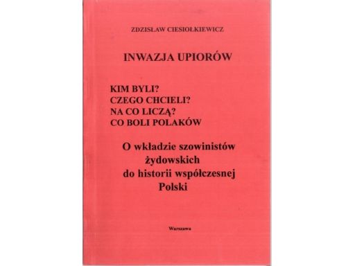 Inwazja upiorów, z. ciesiołkiewicz