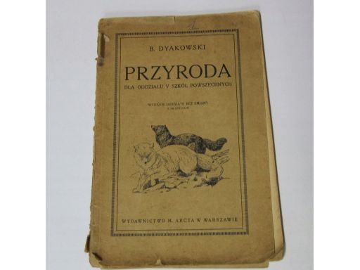 Dyakowski przyroda dla oddziału v szkół 1931 k11