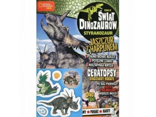 Świat dinozaurów t 8 styrakozaur