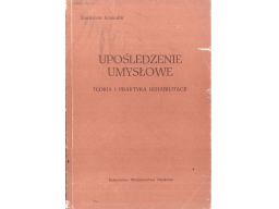 Upośledzenie umysłowe teoria i praktyka s11