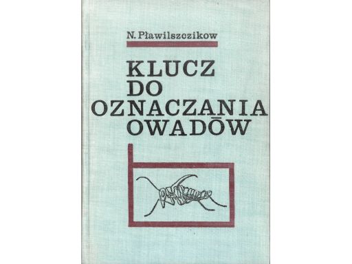 Pławilszczikow klucz do oznaczania owadów m1