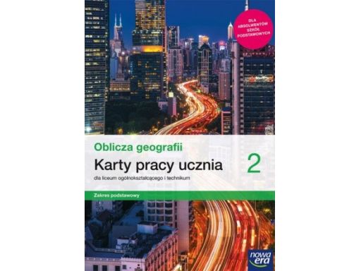 Oblicza geografii 2 karty pracy zp