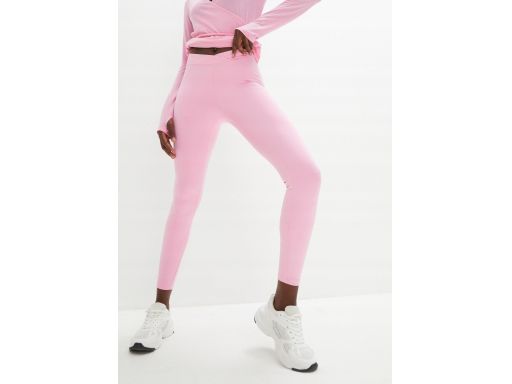 B.P.C legginsy sportowe różowe 56/58.