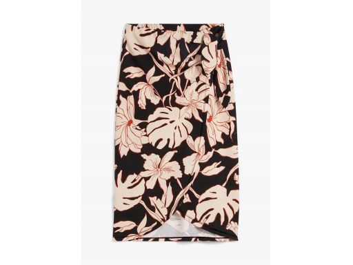 B.P.C spódnica midi kopertowa we wzory ^52/54