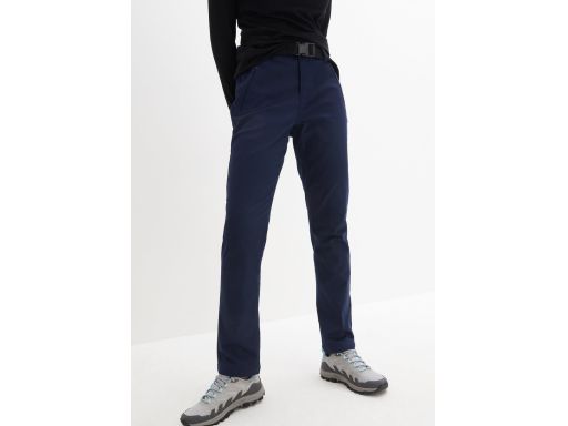 B.P.C spodnie funkcjonalne z paskiem granatowe 52.