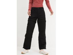 B.P.C spodnie funkcjonalne czarne z odpinanymi nogawkami r.52