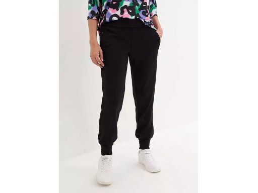 B.P.C elastyczne spodnie sportowe damskie czarne r.48/50