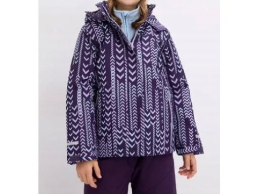 B.P.C dziecięca kurtka zimowa narciarska we wzory 128/134.