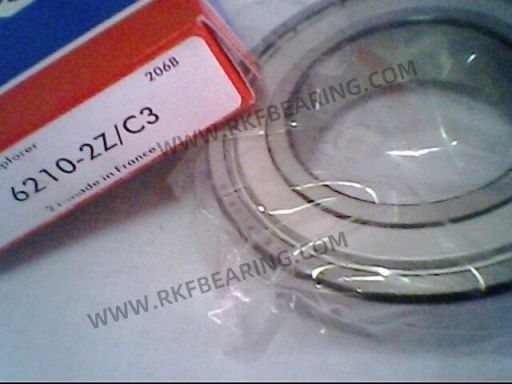 6210-2Z-C3 /Skf/ 50X90X20, Łożysko Przemysłowe Kulkowe Zwykłe (1Szt.,