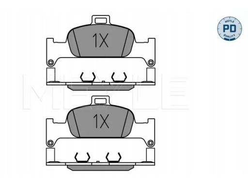 025 224 0216/Pd Klocek Hamulcowy Kpl. Przód , Pasuje Do: Audi A4 Allro