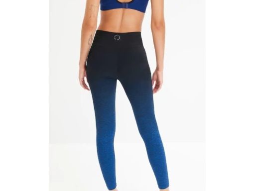 B.P.C legginsy sportowe 7/8 cieniowane bezszwowe XL.