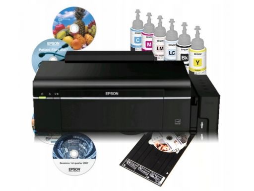 Drukarka epson its l805 atrament druk na cd wif