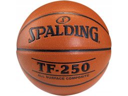 Spalding tf250 7 piłka do koszykówki skóra