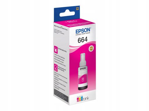 Epson tusz 6643 c13t66434a czerwony 70 ml