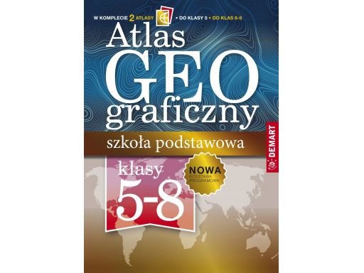 Atlas geograficzny szkoła 5-8klasa wydanie 2019/20