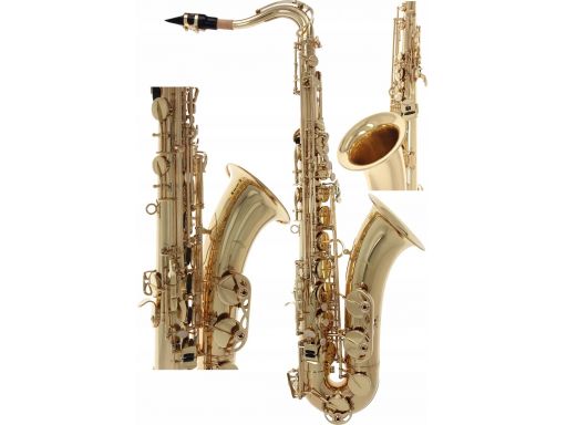 Saksofon tenorowy bb, b fis saxt3100g m-tunes złot