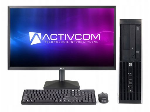 Pc hp 6305 sff amd 8gb/250hdd/win 10+monitor 22''