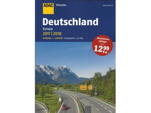 Adac atlas niemiec deutschland europa 2016/17 nowy