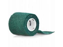 Taśma na getry select sock wrap zielona