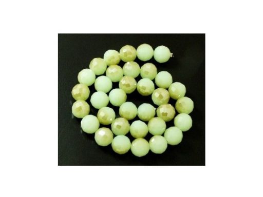 Lux art.jadeit multikolor 12 mm kula faset sznur