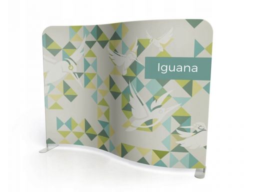 Ścianka prezentacyjna iguana 240 cm
