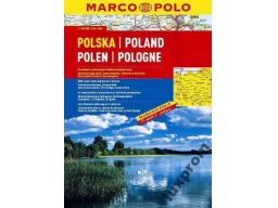 Polska z kodami pocztowymi seria marco polo+europa