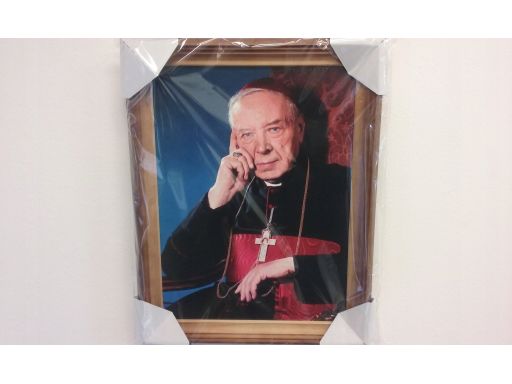 Obraz kardynał wyszyński grawer gratis